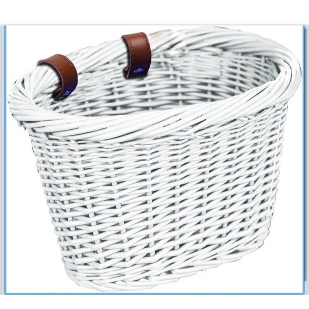 Detachable Bike Basket with Adjustable Straps, Perfect for Casual Cyclists